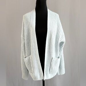 American Eagle Outfitters Women’s Soft Dusty Blue Cardigan